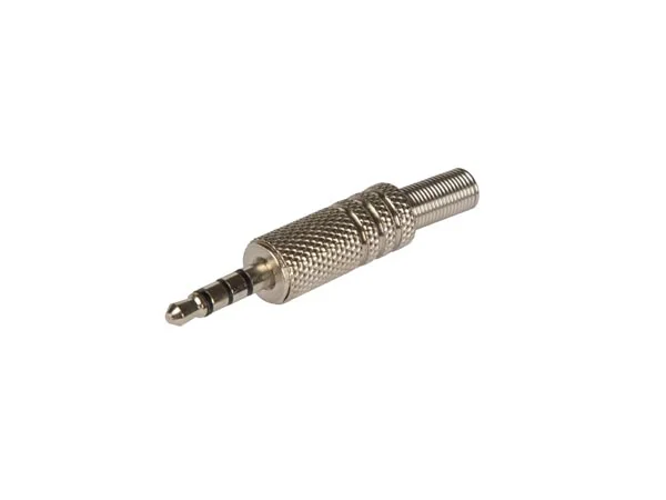 Conector Jack Macho 3.5mm - Est&eacute;reo - 4 Pines