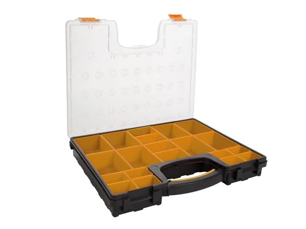 Caixa de Arruma&ccedil;&atilde;o em Pl&aacute;stico com Compartimentos Amov&iacute;veis -  420 X 335 X 65 Mm - 9,1 L