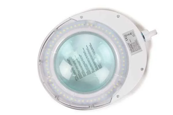 L&acirc;mpada LED de Secret&aacute;ria com Vidro de Aumento De.