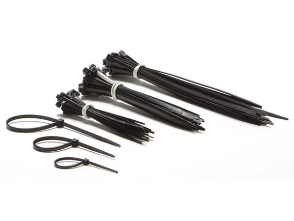 Abra&ccedil;adeiras em Nylon para Cabos - Preto (75 Unids.)