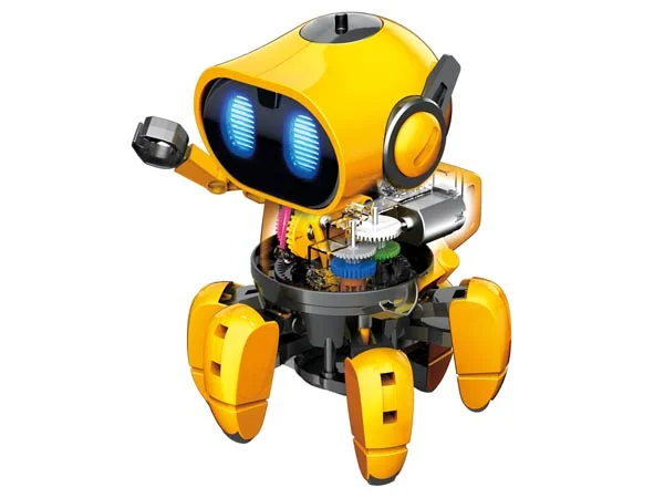 Kit de Robot Tobbie Con 6 Patas (107pcs) - Vellem.