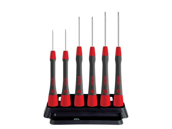 Wiha Fine Screwdriver Set Picofinish&reg; Hex, 6 Pcs. With Holder  (42992)