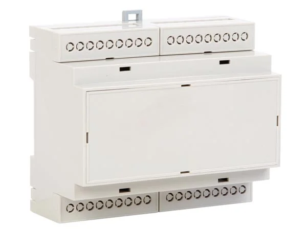 Caja de M&oacute;dulo de Trail Din - 6mg - 106 X 90 X 57.