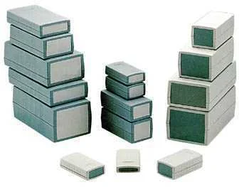 Caja Moldeada para Proyectos - Gris Oscuro - 150 .