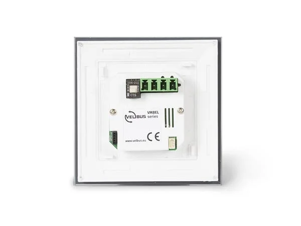 Edge Lit Control Module With Motion And Twilight Sensor, Pure White Frosted