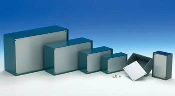 Caixa Optativa de Pl&aacute;stico Azul -110,0 X 70,0 X 48