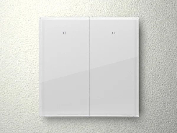 Modulo de Controlo 2 Bot&otilde;es - Branco