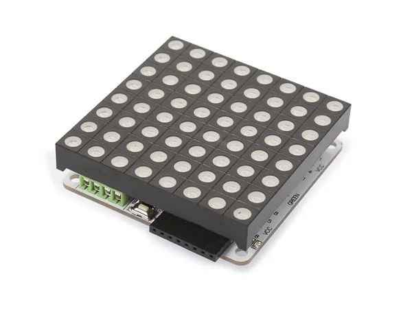 Placa RGB Dot Matrix e Placa Driver Baseada em Atm