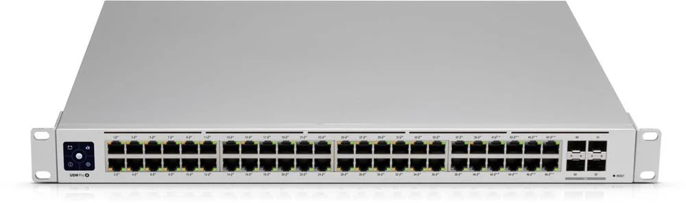 Switch de Rede Pro 48 Portas Gigabit + 4 Portas Sfp - Ubiquiti