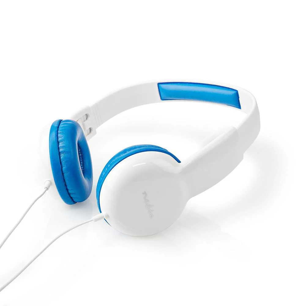 Fones de Ouvido Com Fio - Cabo 1,2 M - Branco Azul