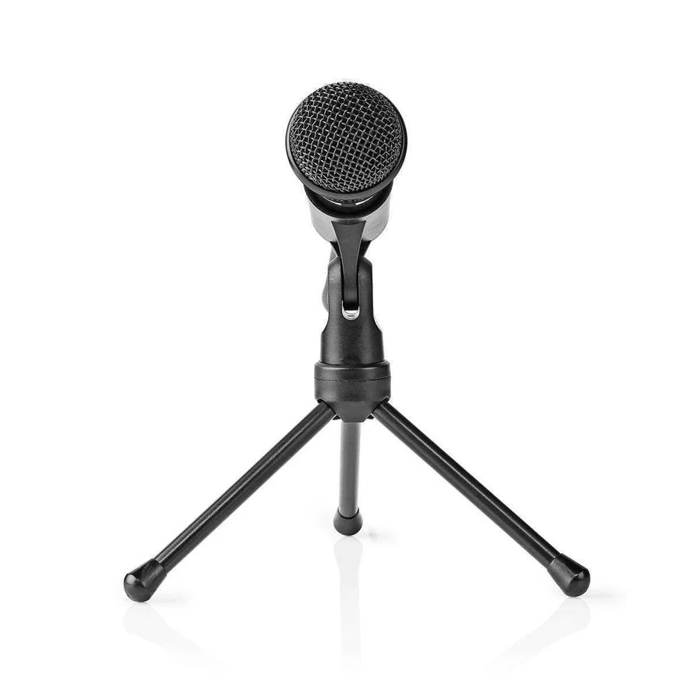 Microfone Com Fio Bot&atilde;o Ligar / Desligar