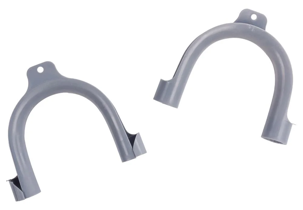 Soporte de Gancho Manguera de Salida Gris