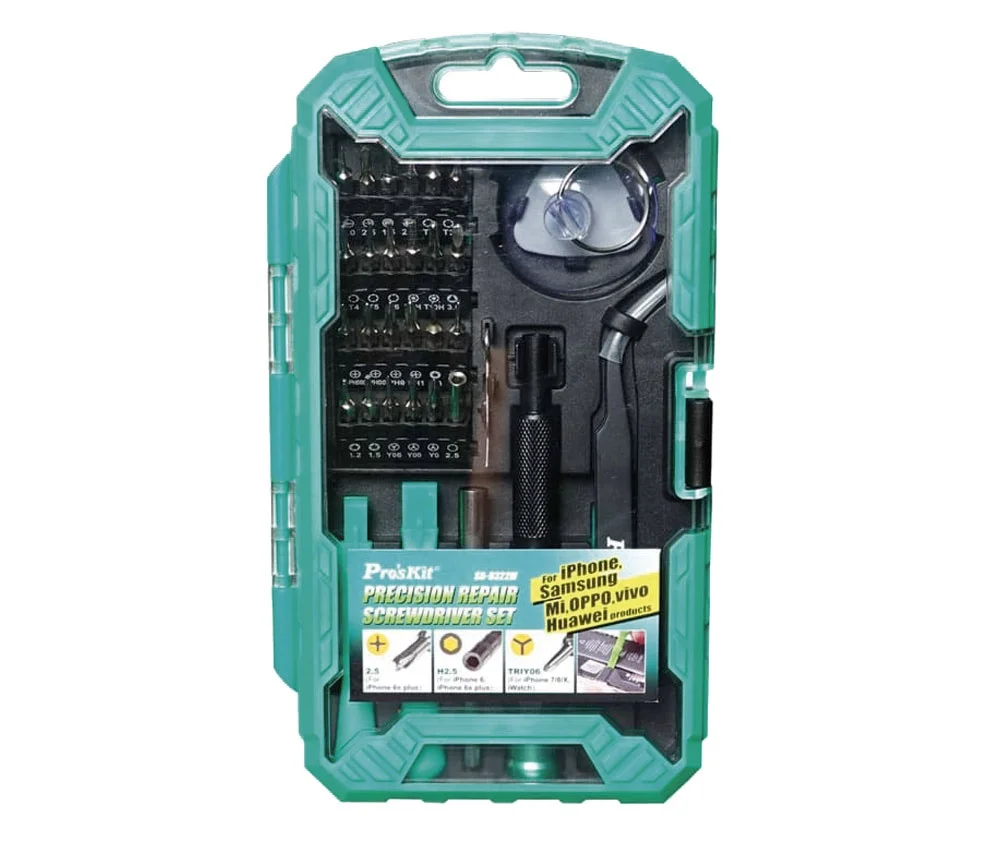 Kit Herramientas para Reparaci&oacute;n de Telefonos Y C.