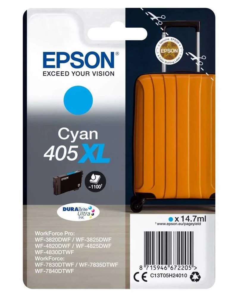 Epson Tinteiro T05h24020 405 Xl Azul Wf-38xx/48xx