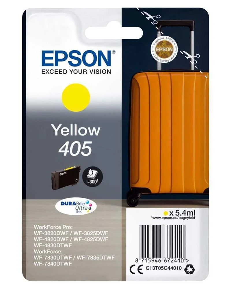 Epson Tinteiro Amarelo 405 Wf-38xx/48xx