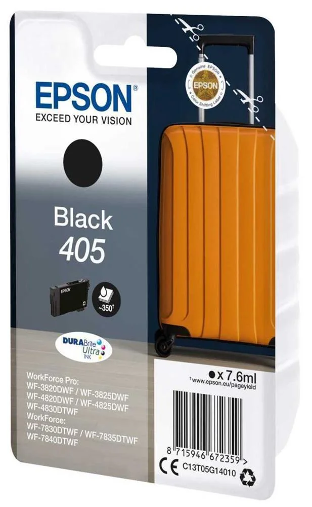 Epson Tinteiro Preto 405 Wf-38xx/48xx