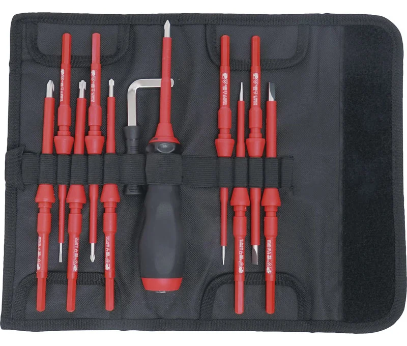 Kit Destornilladores Aislados de Fuerza de Torsi&oacute;.