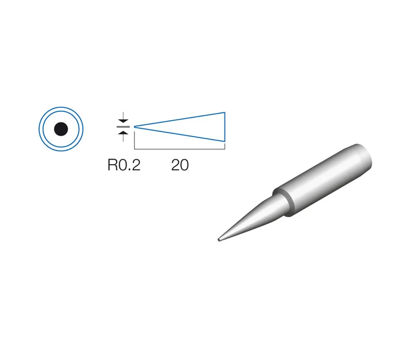 Ponta de Ferro de Solda Hrv7537 e Hrv7607