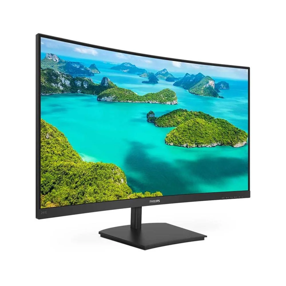Philips e Line 241e1sc/00 LED Display 59.9 Cm (23.6 ) 1920 X 1080 Pixels Full Hd Black