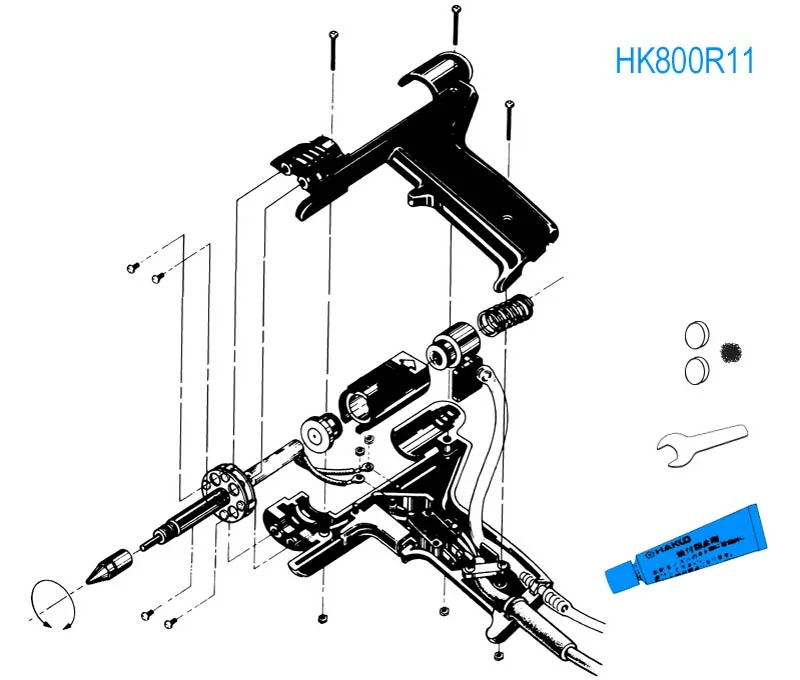 Esta&ccedil;&otilde;es de Reparo Hakko Hk700 / Hk800