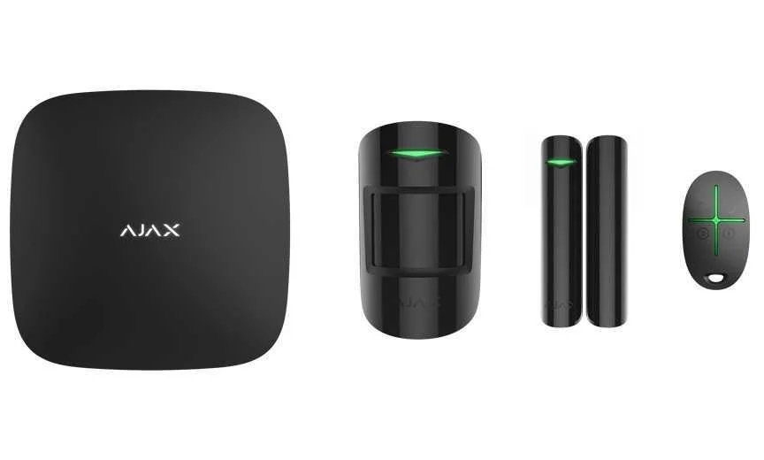 Kit de Alarma Profesional Ajax Negro