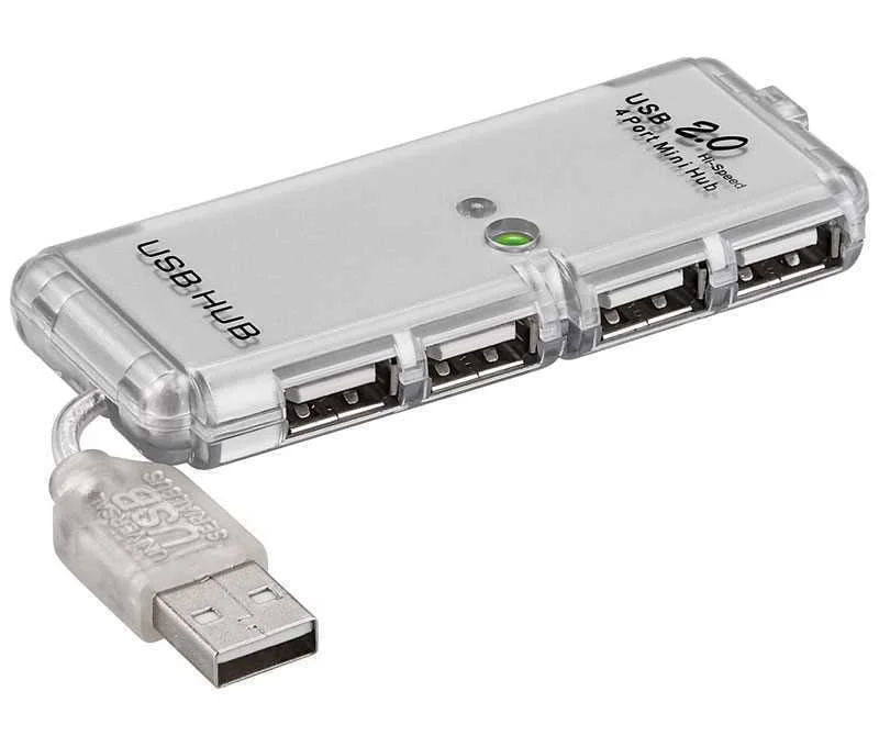 Hub Com 4 Portas Usb 2.0 F&ecirc;mea