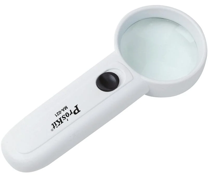 Lupa Amplia&ccedil;&atilde;o X3.5x e Luz Led