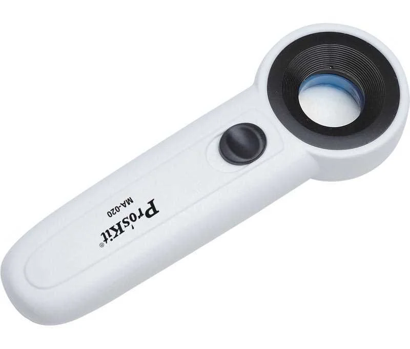 Lupa de Mano X22 Aumentos Y Luz Led