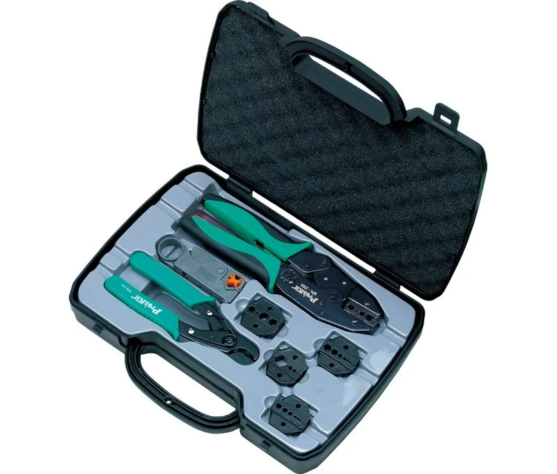 Kit de Ferramentas de Crimpagem Coaxial Hrv331