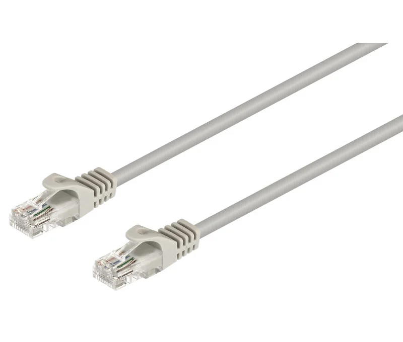 Conexi&oacute;n Utp Cat.6 Rj45 Macho - Macho, 0.5m Gris