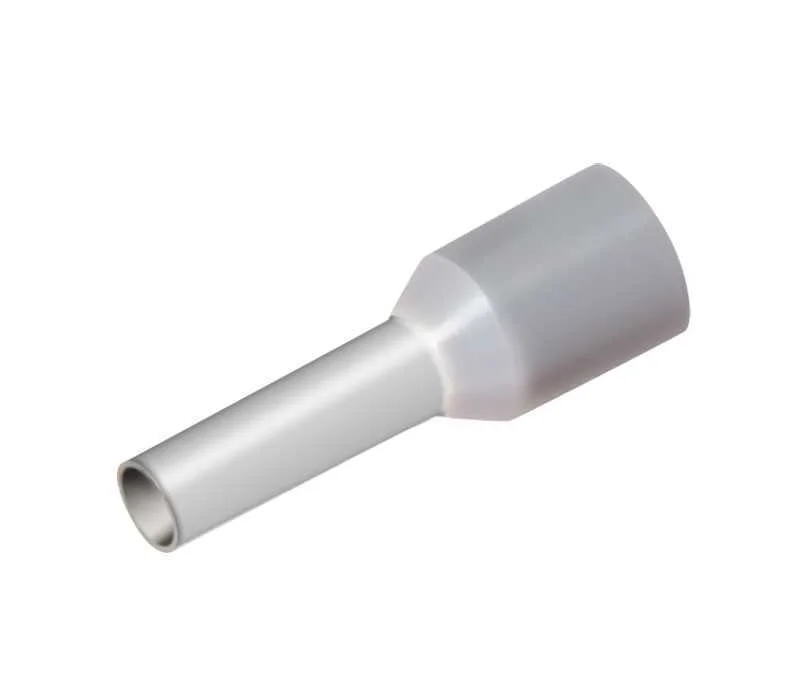 Terminal Ponteira - 2.50mm&sup2; (Cinza) Pr&eacute; Isolada (=