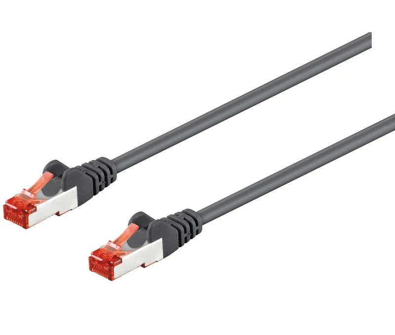 Conexi&oacute;n S/Ftp Cat.6 Rj45 Macho - Macho, 0.5m Neg.