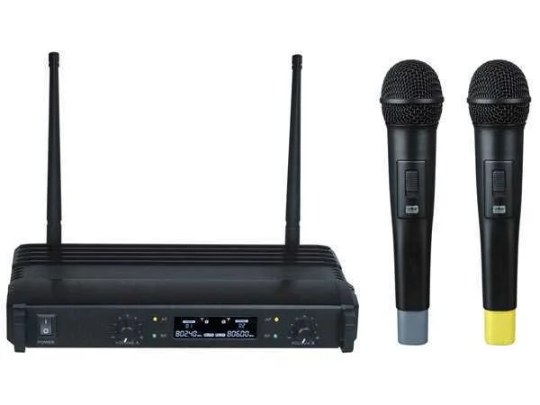 Dual-Channel Wireless Microphone System