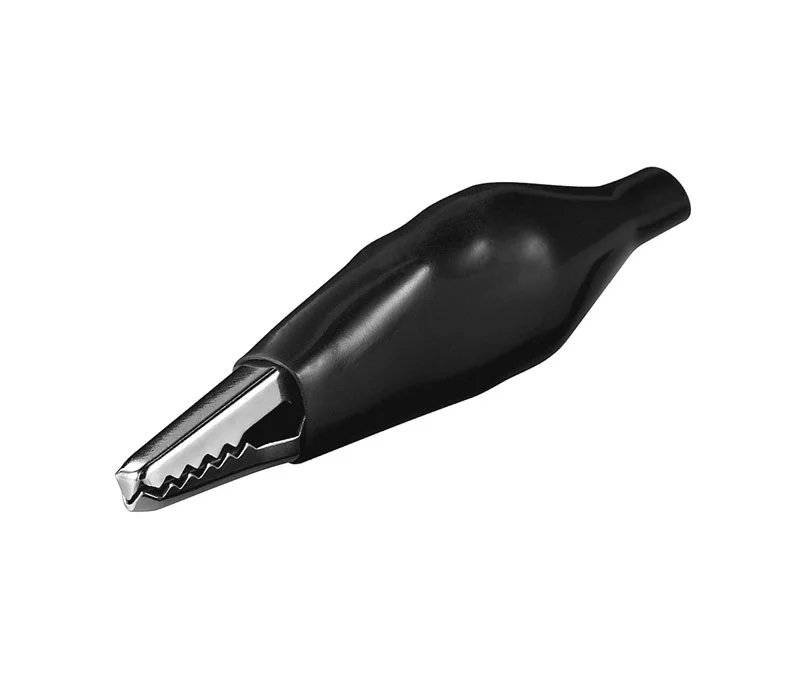 Pinza de Cocodrilo Negra 55,0mm