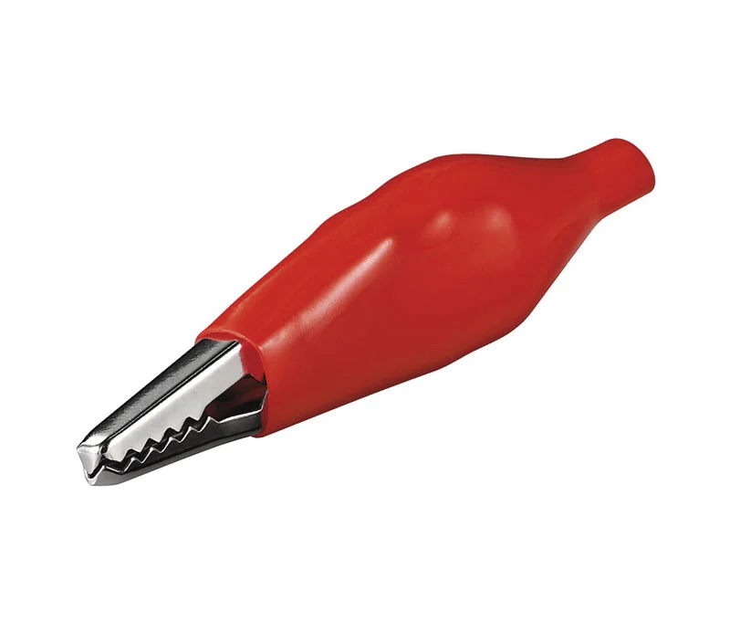 Pin&ccedil;a Crocodilo 46,0mm, Vermelho