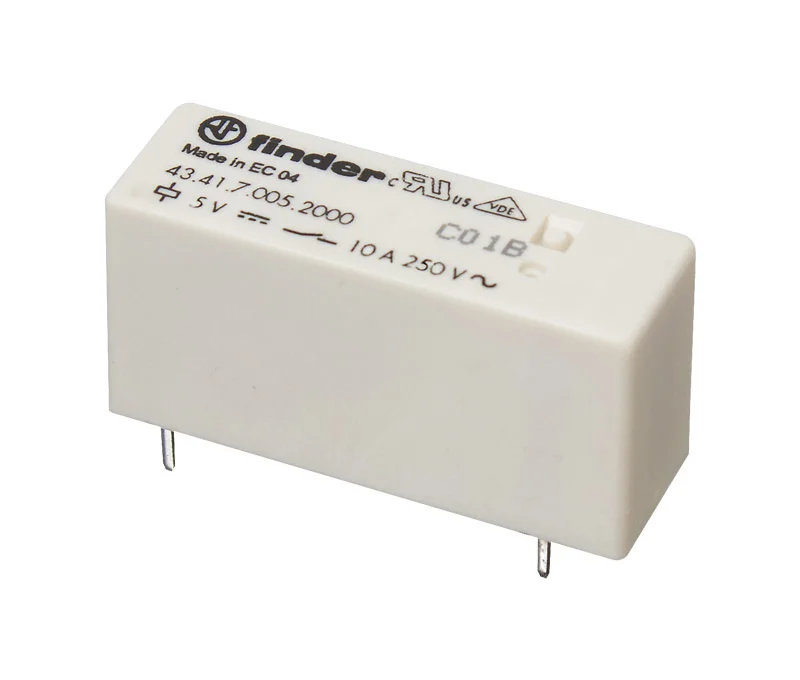 Mini-Rel&eacute; Cto. Impreso 5vcc/10a