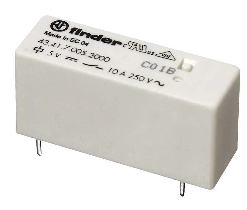 Rl188 Mini-rel&eacute; Cto. Impresso 6vdc / 10a