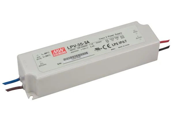 Fonte de Alimenta&ccedil;&atilde;o Comutada - 1 Sa&iacute;da - 35 W - 24 V