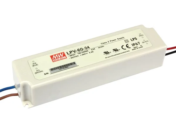 Fonte de Alimenta&ccedil;&atilde;o Comutada - 1 Sa&iacute;da - 60 W - 24 V