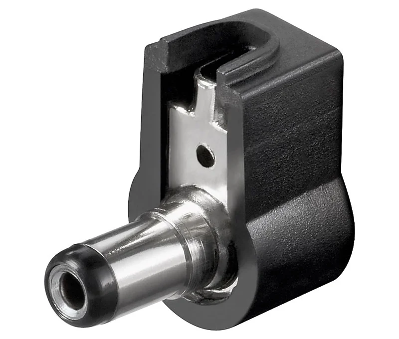 Jack Oco F&ecirc;mea A&eacute;reo em &Acirc;ngulo de 5,5x2,1x9,0mm