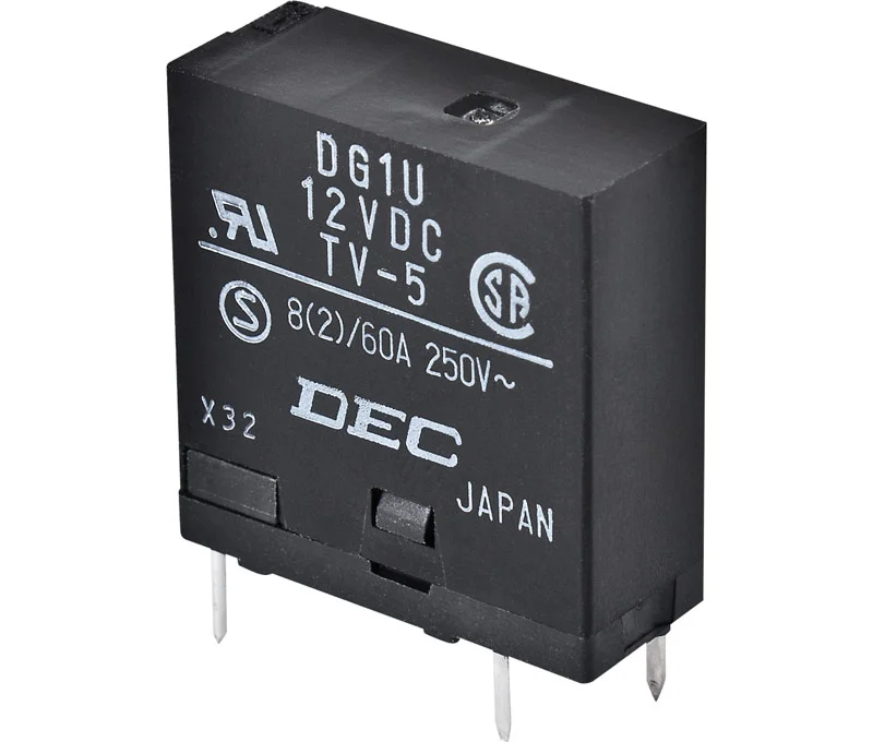 Rel&eacute; Miniatura Cc 1 Cto. Conmutado 8a