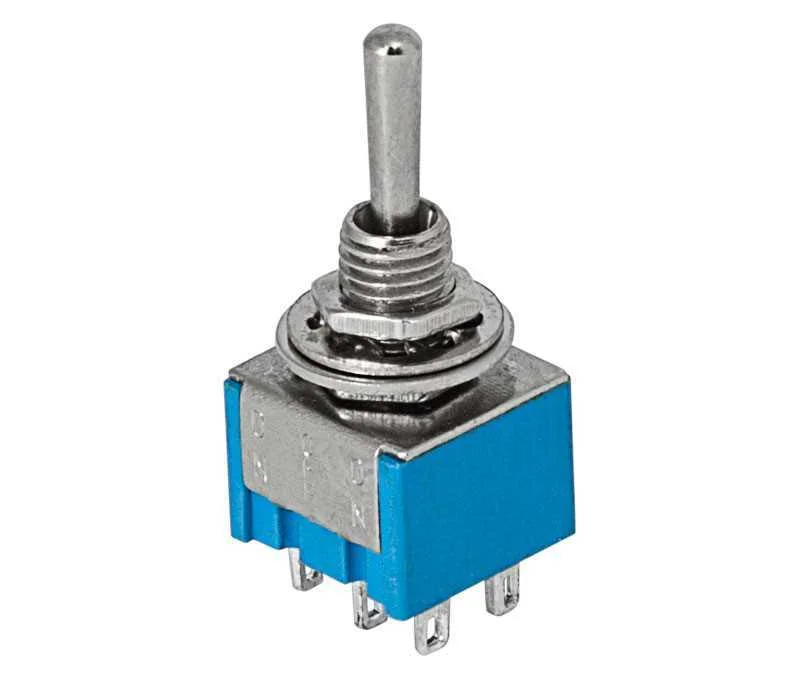 Interruptor de Alavanca 2c/3p, 3a/250vca