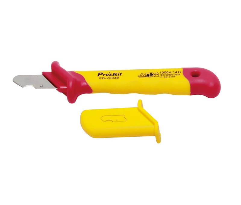 Cuchillo de Electricista Hoja Recta de Gancho 100.