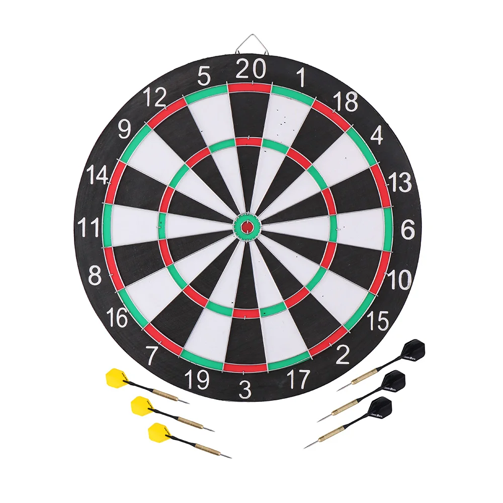 Cardboard Dartboard Enero 42 Cm 6 Darts 2140094