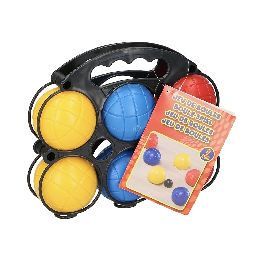 Bolas de Bocha 7 Pcs Desenho Eddy Toys