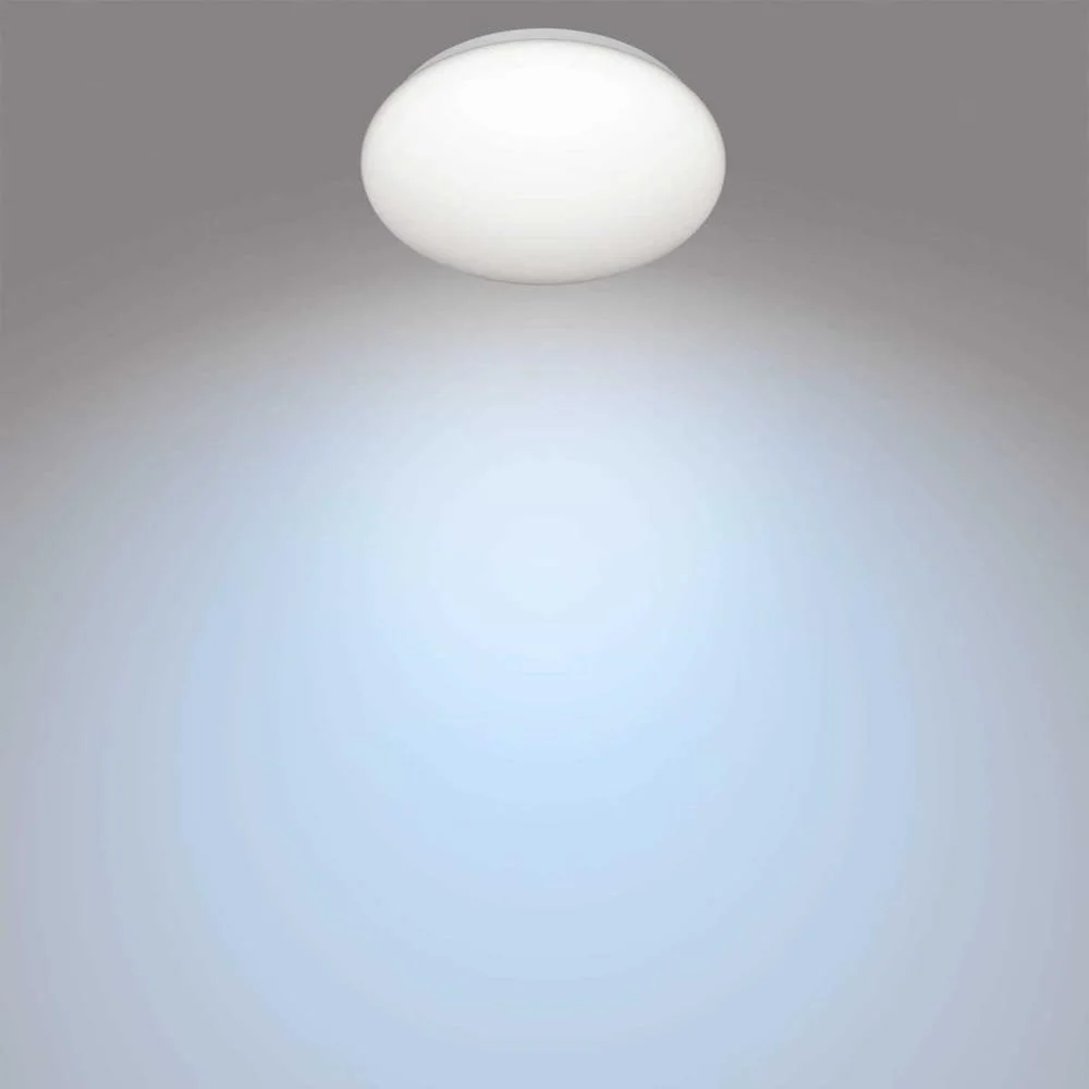 Plafon LED Interior 10w 1100lm 4000k Luz Dia Mod. Moire &Oslash;25x6,8cm Philips