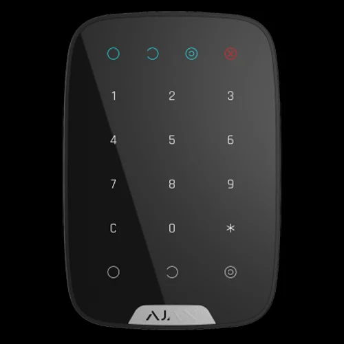 Teclado Independente Preto - Bidireccional - Certificado Grau 2 - Sem Fios 868 Mhz Jeweller - Ativad
