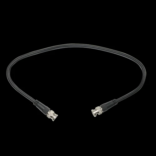 Cabo Coaxial Preparado - Bnc Macho a Bnc Macho - Coaxial Rg59 - Comprimento 1 M - para Conex&atilde;o de Ba