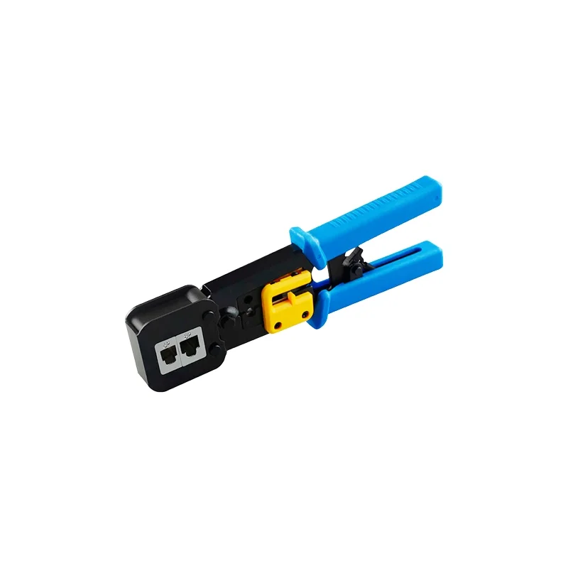 Herramienta Crimpadora para Conector Pasante - Modelo Profissional de Alta Qualidade - Conectores: e
