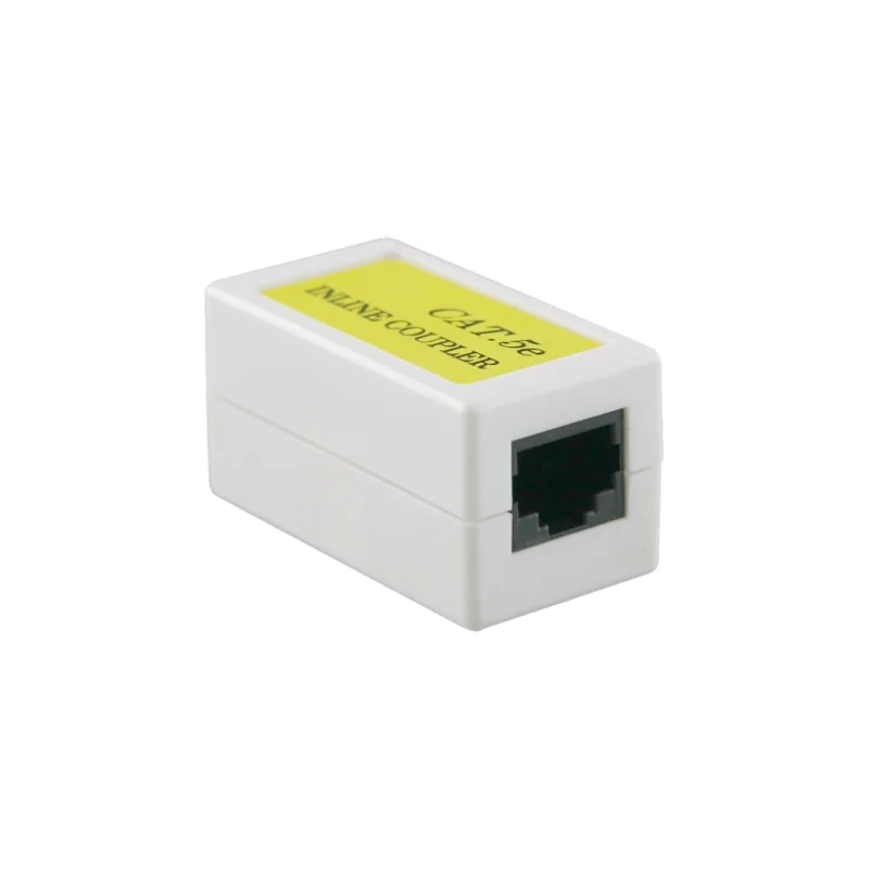 Conector - Emenda para Cabos Utp - Conector Entrada Rj45 - Conector Sa&iacute;da Rj45 - Compat&iacute;vel Utp Cate
